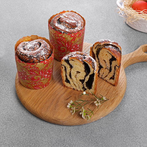 

Кулич Лента Fresh Краффин с маком, 1 шт. 110 г