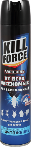 

Аэрозоль от всех насекомых Kill Force универсальный 350 мл