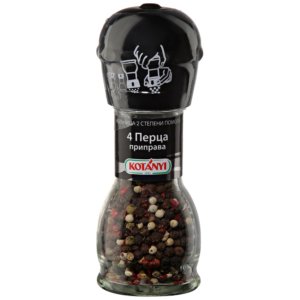 

Приправа Kotanyi 4 перца 35 г