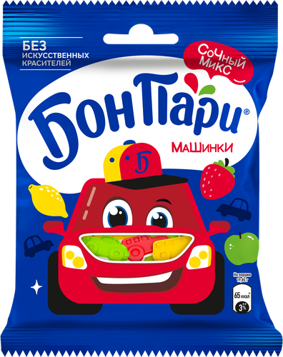 

Мармелад жевательный Бон Пари Машинки 75 г