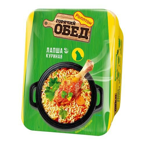 Лапша куриная Роллтон Горячий обед 85 г