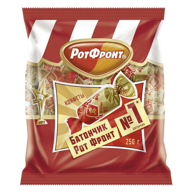 

Конфеты Рот Фронт батончики 250 г