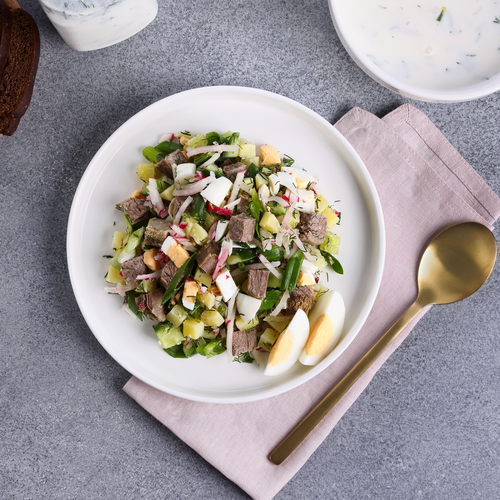 

Набор для окрошки Лента Fresh мясной весовой