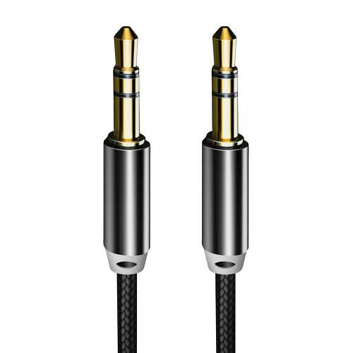 Аудиокабель Wellfort Jack 3.5 нейлон WX23041136