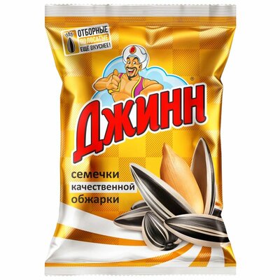 Семечки Джинн Премиум (Premium) Солнечный великан жареные отборные 100 г