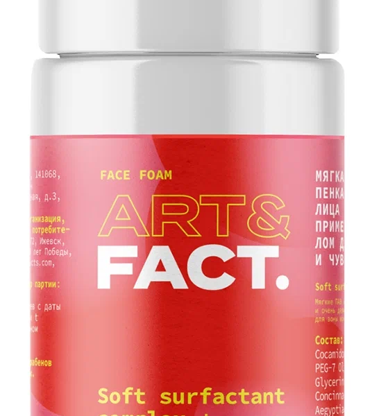 Пенка для лица Art&Fact Soft Surfactant Complex + Panthenol 0.5% 150 мл