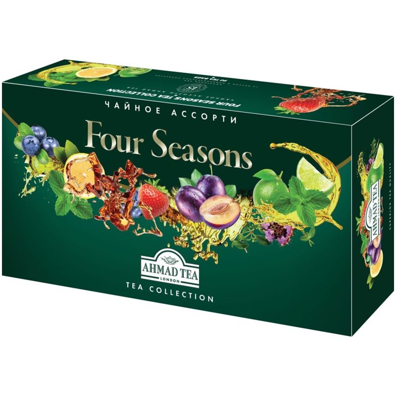 

Набор чая ассорти Ahmad Tea Four Seasons (Четыре сезона) 160 г