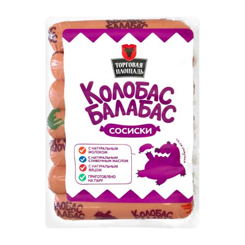 

Сосиски Торговая Площадь Колобас-Балабас, 350 г