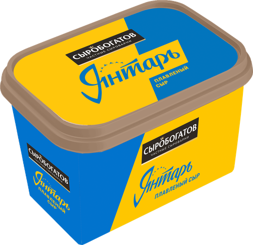 

Сыр плавленый Сыробогатов Янтарь 45% 400 г