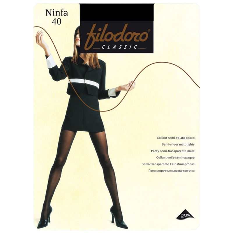 

Колготки Filodoro Classic Ninfa черный 40 den размер 3