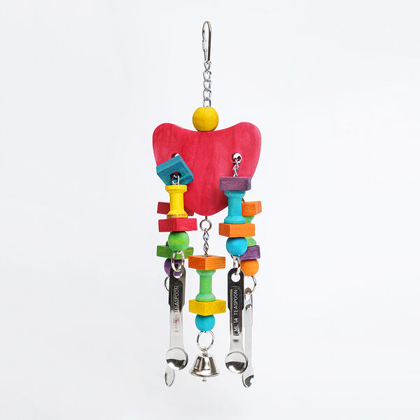 Игрушка для птиц Petmax Ключ к сердцу 24х11 см