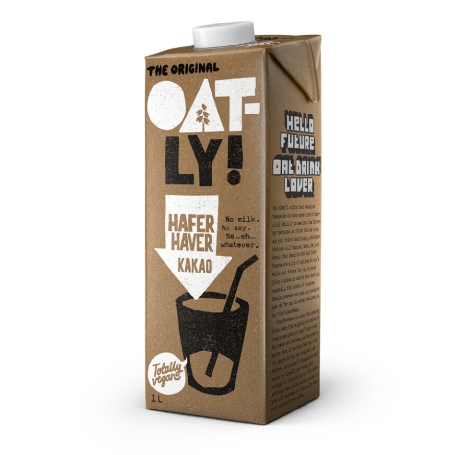 

Напиток овсяный Oatly Какао 1000 мл, Швеция