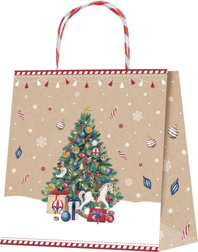 

Пакет подарочный Пакетико KMP Крафт 22 x 22 x 10 см дизайн в ассортименте