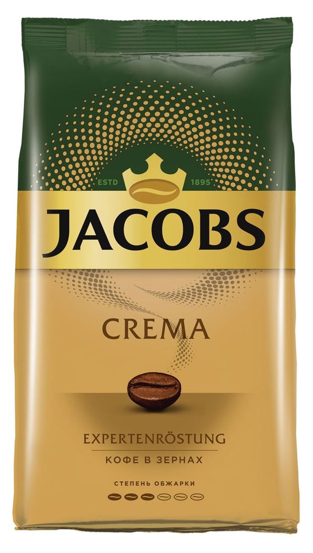 

Кофе в зернах Jacobs Crema 1 кг