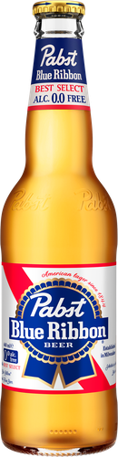 

Пиво безалкогольное Pabst Blue Ribbon Best Select светлое фильтрованное 0.44 л