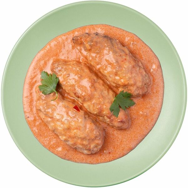 Голубцы ленивые Пятёрочка Кафе из мяса птицы в томатно-сметанном соусе 250 г