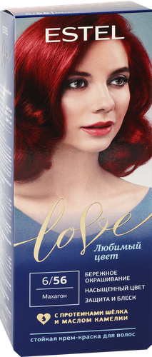 

Стойкая краска для волос Estel Love 6/56 Махагон, 115 мл