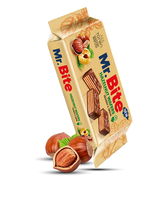 

Вафли Toren в молочном шоколаде с ореховым кремом 38 г