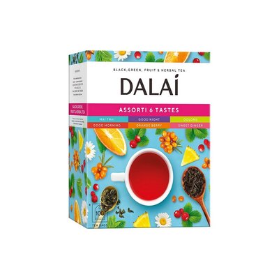 Чайное Ассорти Dalai 6 видов 100*1,2г
