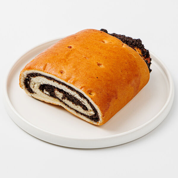 Рулет ВкусВилл с маковой начинкой половинка 150 г