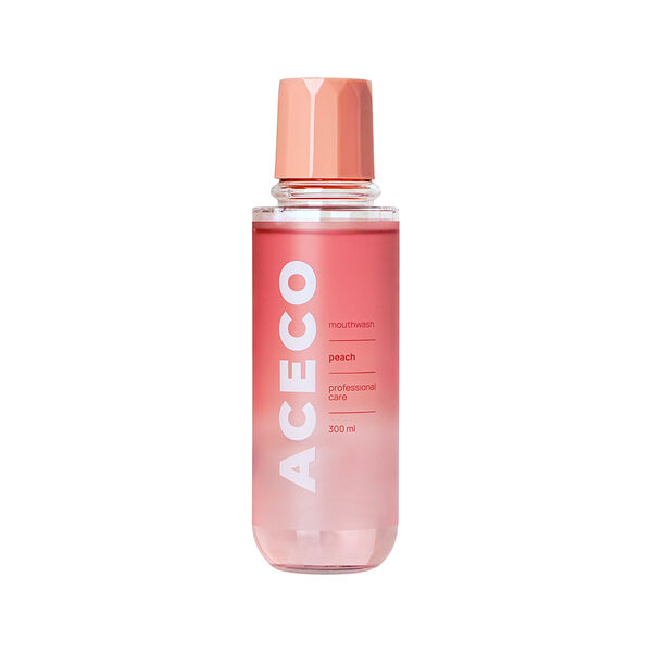 Ополаскиватель для полости рта Aceco Peach, 300 мл