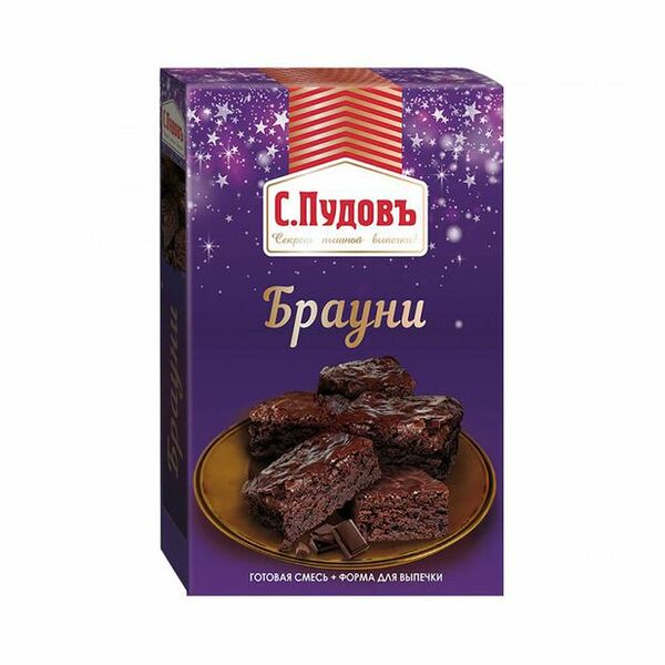 Смесь для выпечки С.Пудовъ Брауни 350г