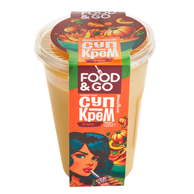Суп-крем "F&G" (франц.из тыквы,охл) 330г
