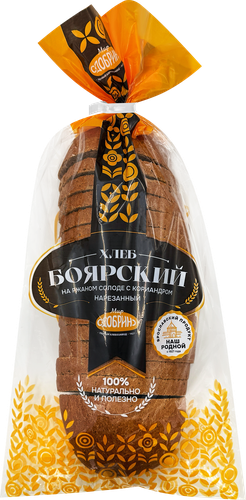 

Хлеб ржано-пшеничный Мир Сдобрино Боярский нарезка 380 г