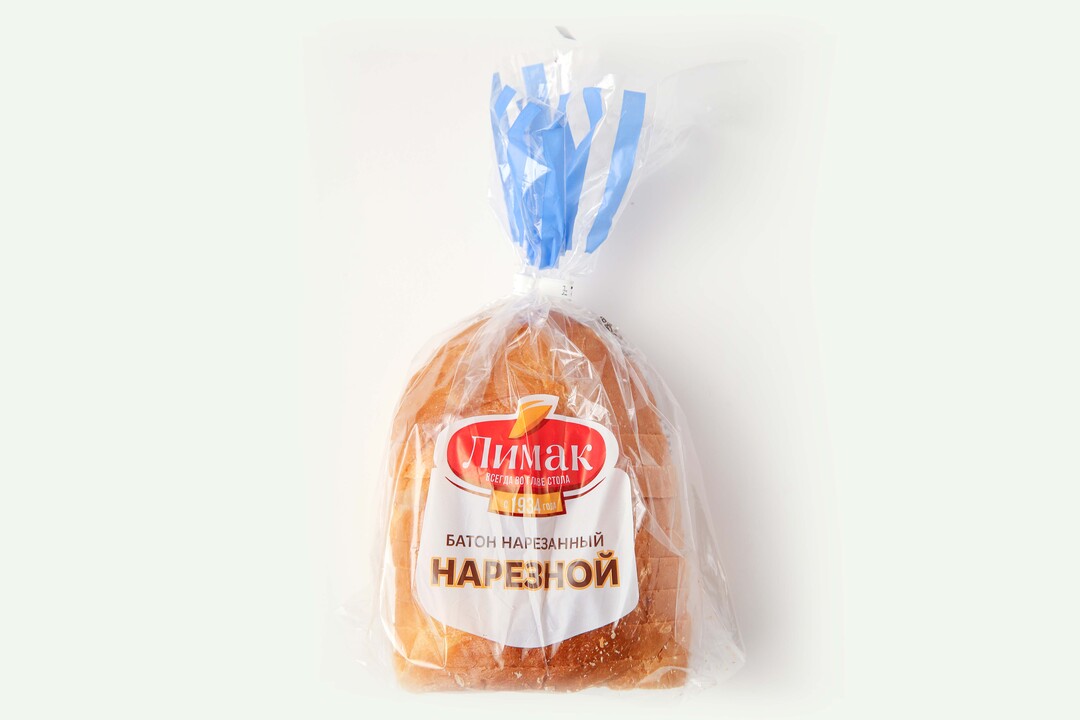 

Батон Лимак Нарезной в нарезке 180 г