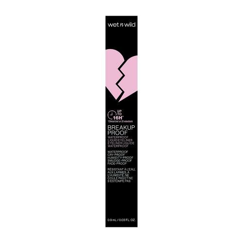 Подводка-фломастер для глаз Wet N Wild Breakup proof Ultra Black 0.5 мл