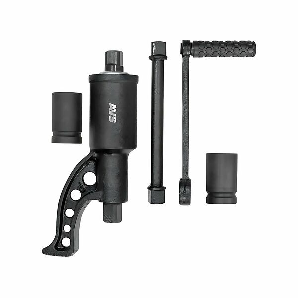 Гайковерт механический 1 DR 270 мм, 3800Нм, 1:58 (головки 32,33 мм) в кейсе AVS WL-02