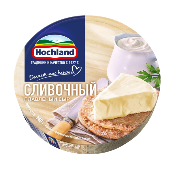 Сыр Hochland плавленый сливочный 140 г