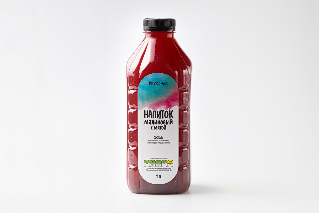 

Напиток ВкусВилл малиновый с мятой 1 л