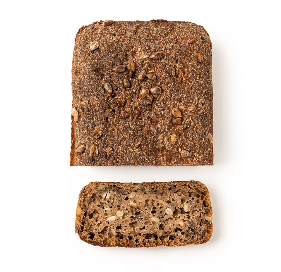 

Хлеб ржаной, мультизлаковый, бездрожжевой, цельнозерновой, «Буфетофф», 200 г, Россия