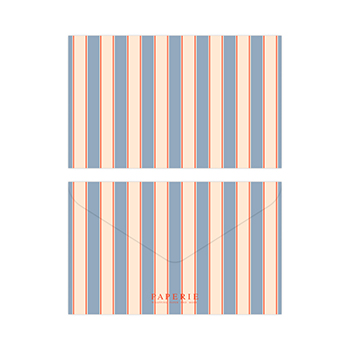 

Конверт для подарочной карты Paperie "Полоска" (blue), Россия