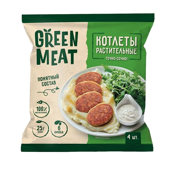 Котлеты Green Meat Растительные 280 г