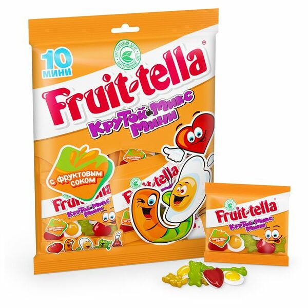 Мармелад Fruittella Крутой микс мини жевательный