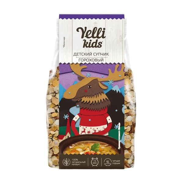 Смесь Yelli kids гороховый супчик детский 100 г
