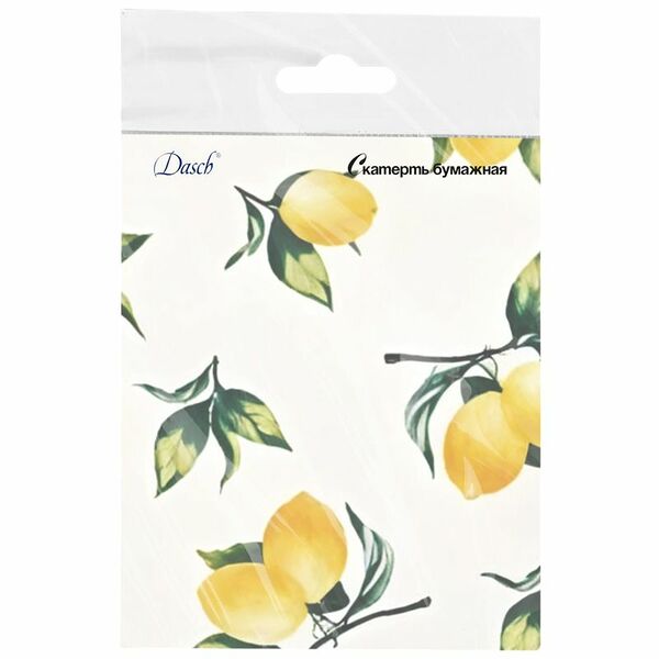 Скатерть Dasch Лимоны бумажная 100х137 см