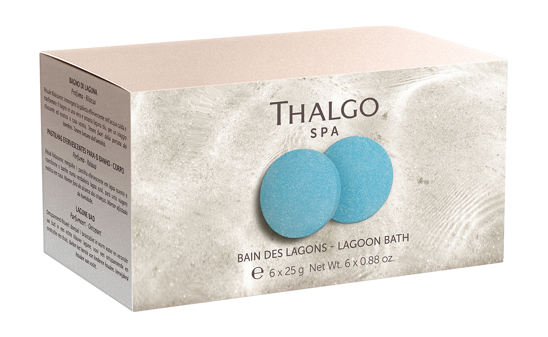

Шипучие таблетки для ванны Thalgo Iles Pacifique Lagoon Bath 6 шт.