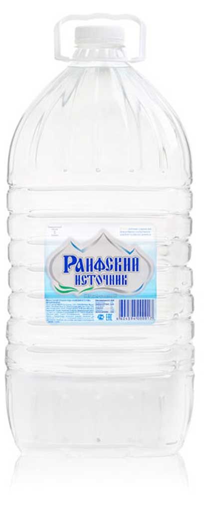 

Вода питьевая негазированная Раифский источник высшей очистки артезианская 5000 мл