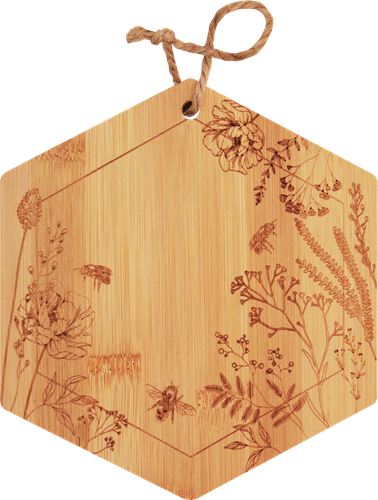 

Доска-подставка под горячее Homeclub Bee Honey бамбук