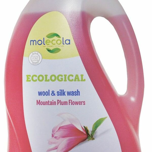 Гель для стирки Molecola Цветы горной сливы для шерсти и шелка, 1 л