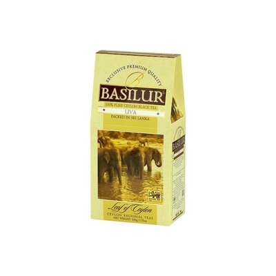Чай черный Basilur Leaf Ceylona Uva Лист Цейлона Ува кр/лист 100г