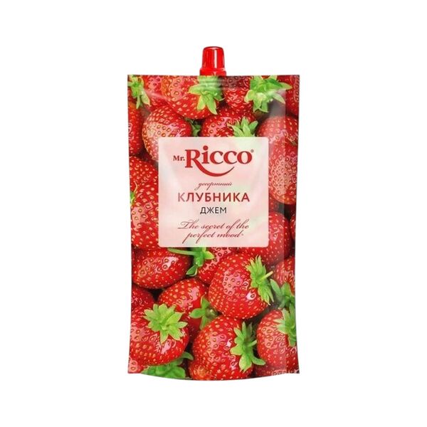 Джем десертный  Mr.Ricco Клубника 300г