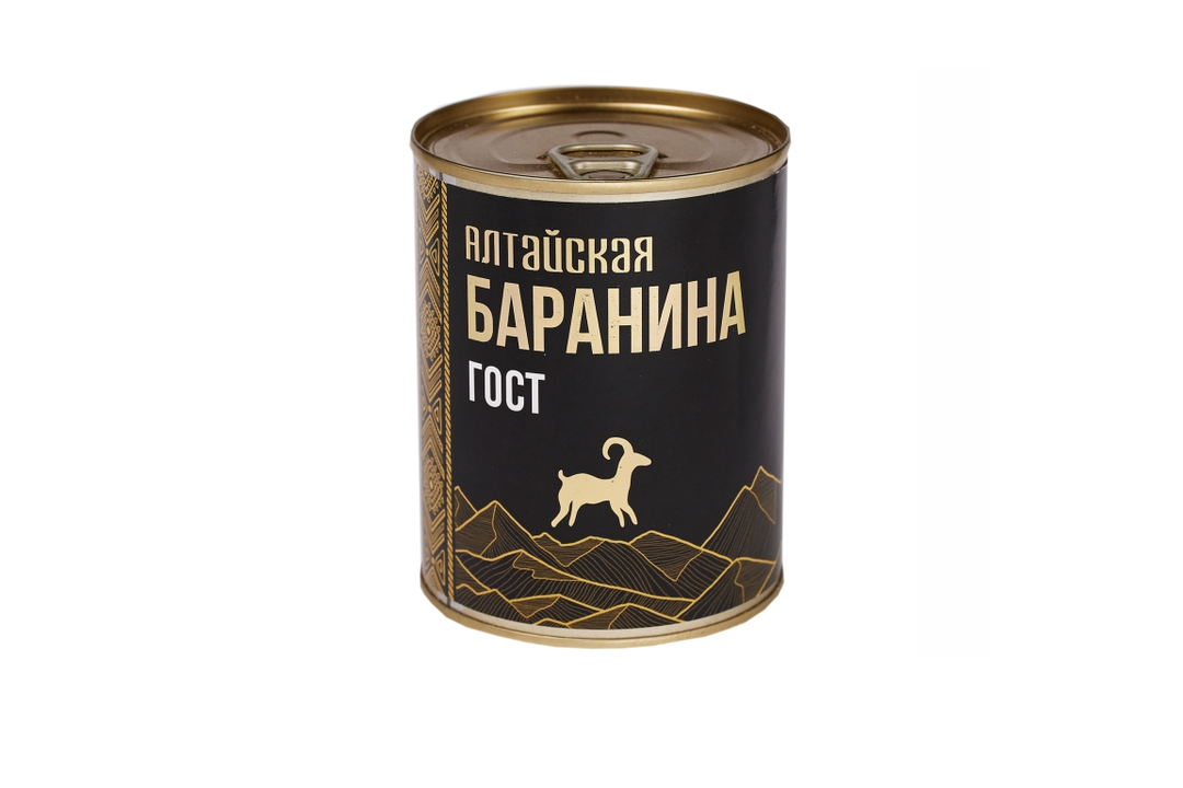 

Баранина Сила алтайская тушеная высший сорт ГОСТ Сила 338 г