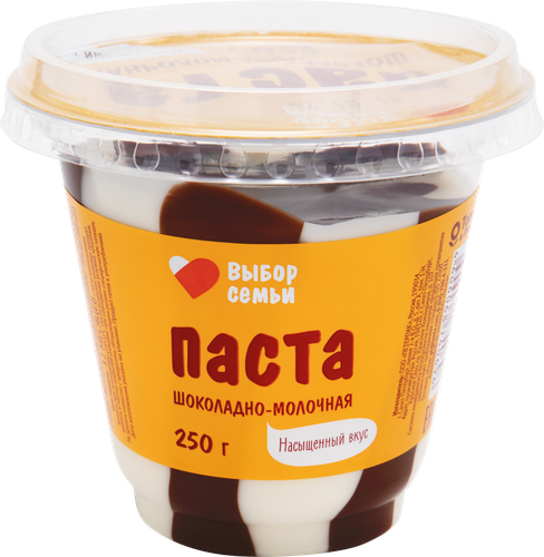 

Паста шоколадно-молочная ВЫБОР СЕМЬИ, 250г