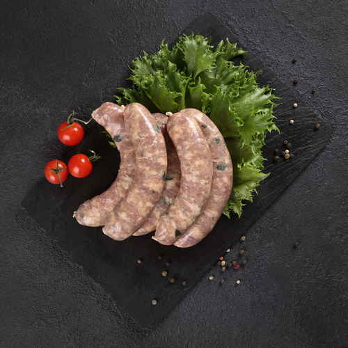 

Купаты свиные Лента Fresh с чоризо, вес