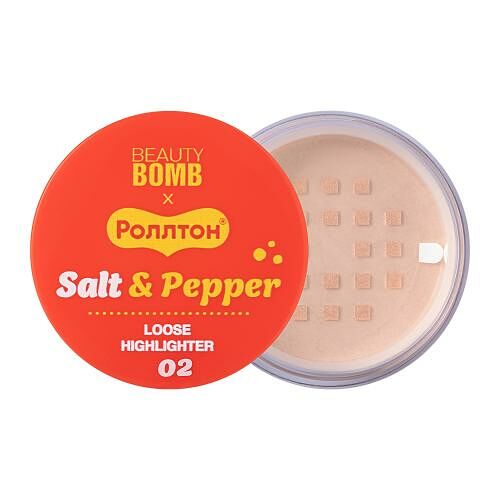 Хайлайтер для лица Beauty bomb Salt & Pepper 02 рассыпчатый 5 г