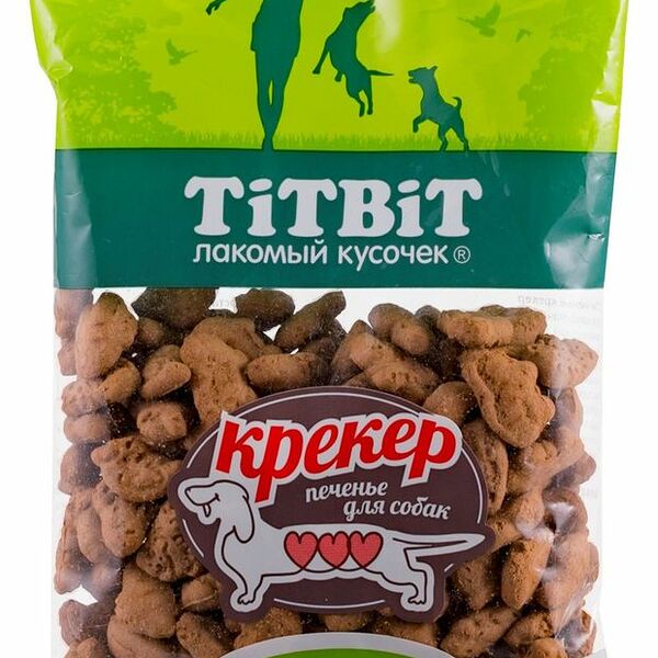 Лакомство Titbit для собак крекер с мясом ягненка 100 г